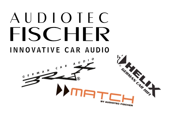 Audiotec Fischer Collage Logos