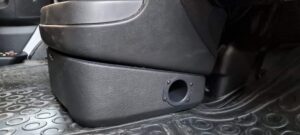 Fiat Ducato Sound Subwoofer eingebaut