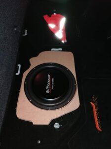 Ford Ranger Soundsystem Subwoofer Lautsprecher