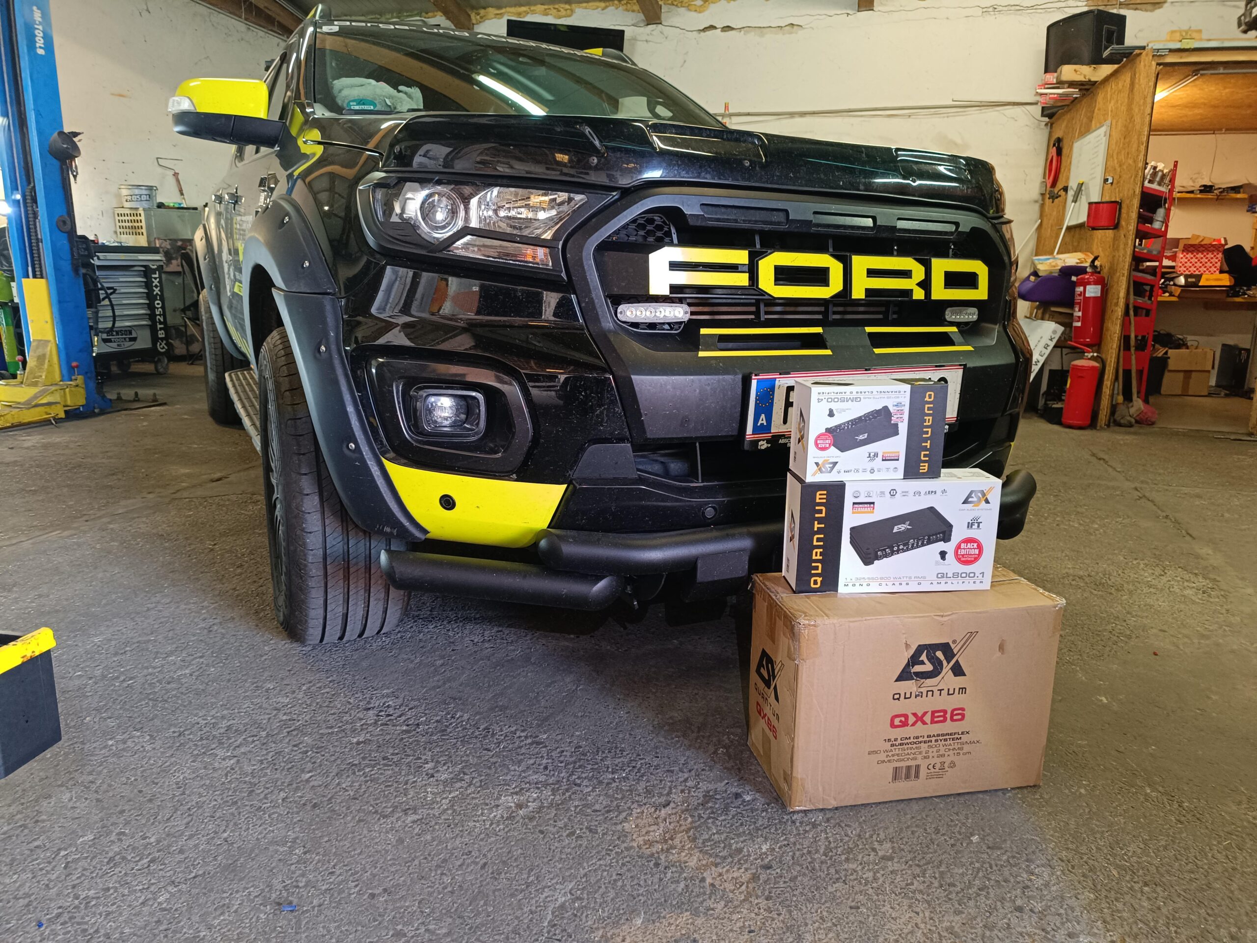 Ford Ranger Subwoofer Soundsystem