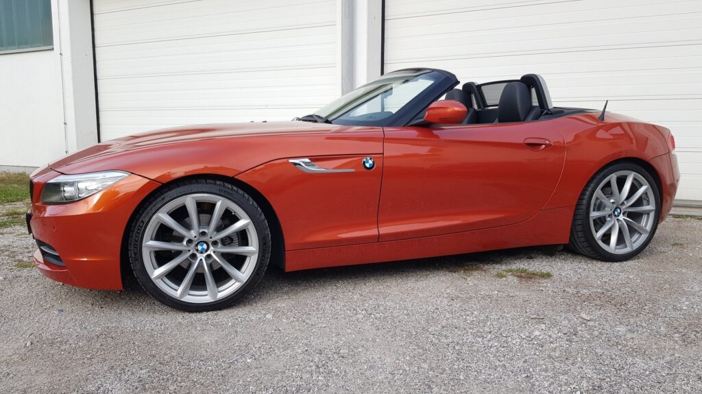 BMW Z4 Tieferlegung Eibach Bilstein Sportfahrwerk