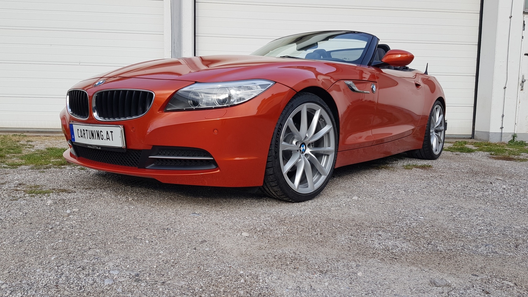 BMW Z4 Tieferlegung Eibach Sportfahrwerk