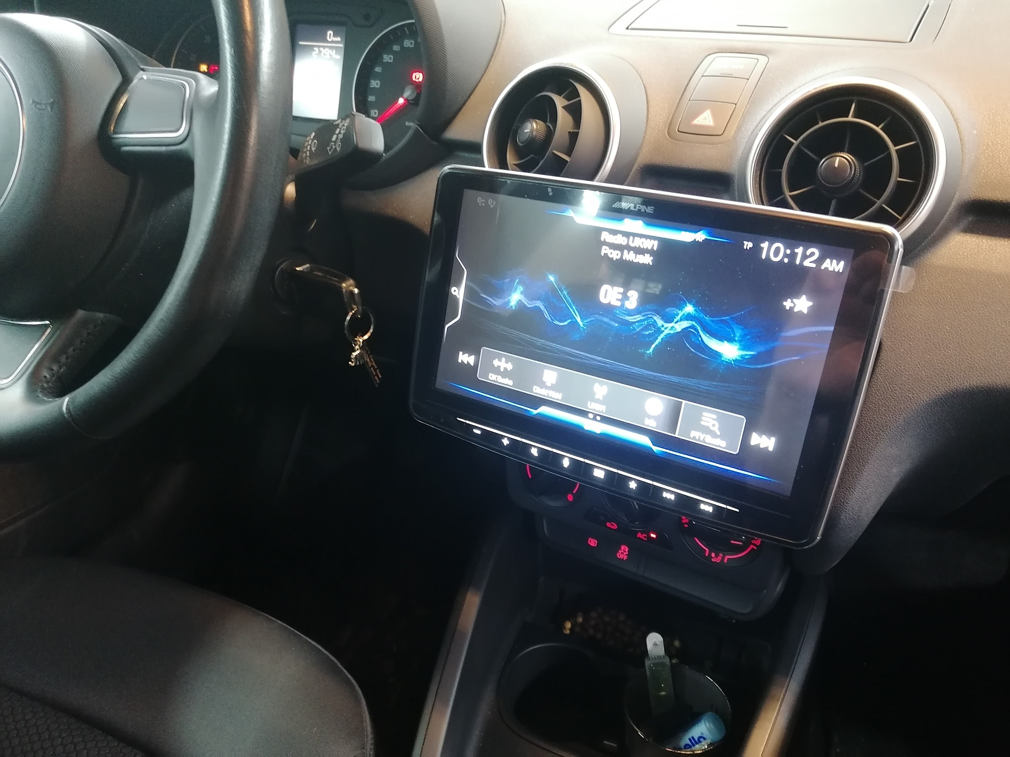 Audi A1 Typ 8X Alpine Radio iLX-F903D