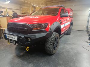 Ford Ranger Feuerwehr Radio Kamera