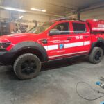 Ford Ranger Feuerwehr Radio Kamera