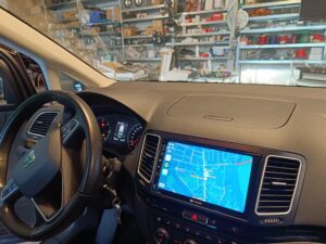 Seat Alhambra Radio Dynavin Navigation 