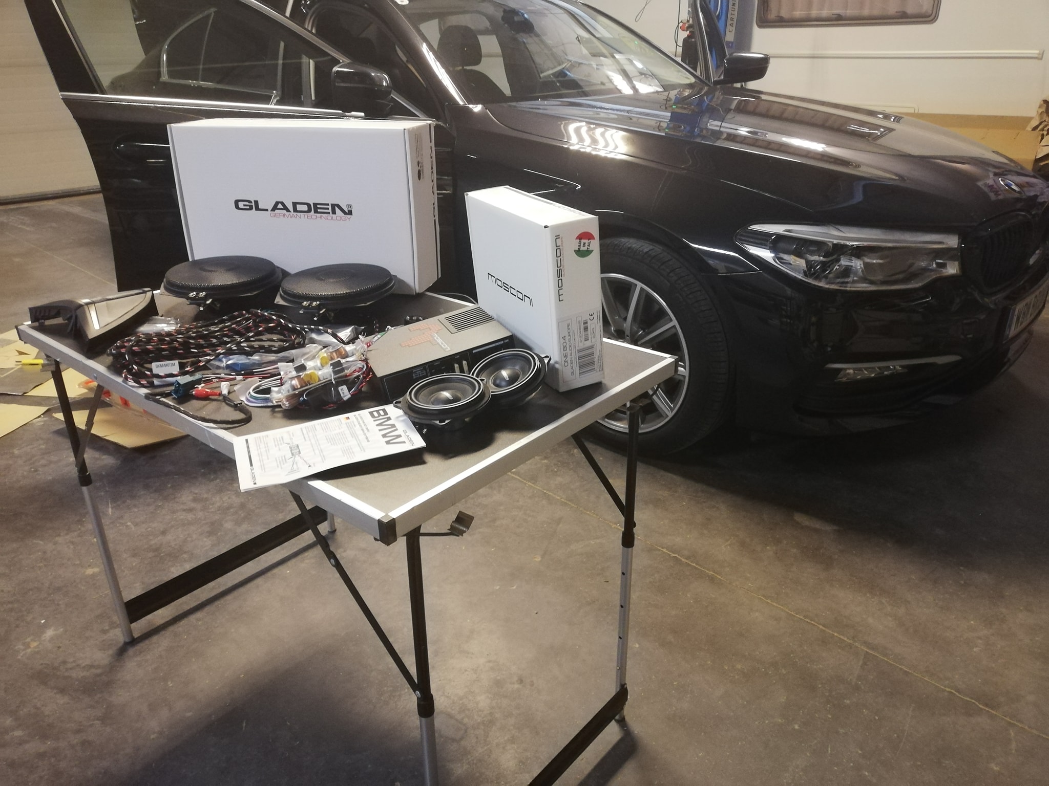 BMW Soundsystem G30 Gladen Übersicht Boxmore