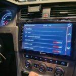 VW Golf 7 Dynavin Radio