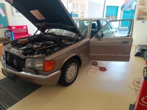 Mercedes W126 Lautsprecher