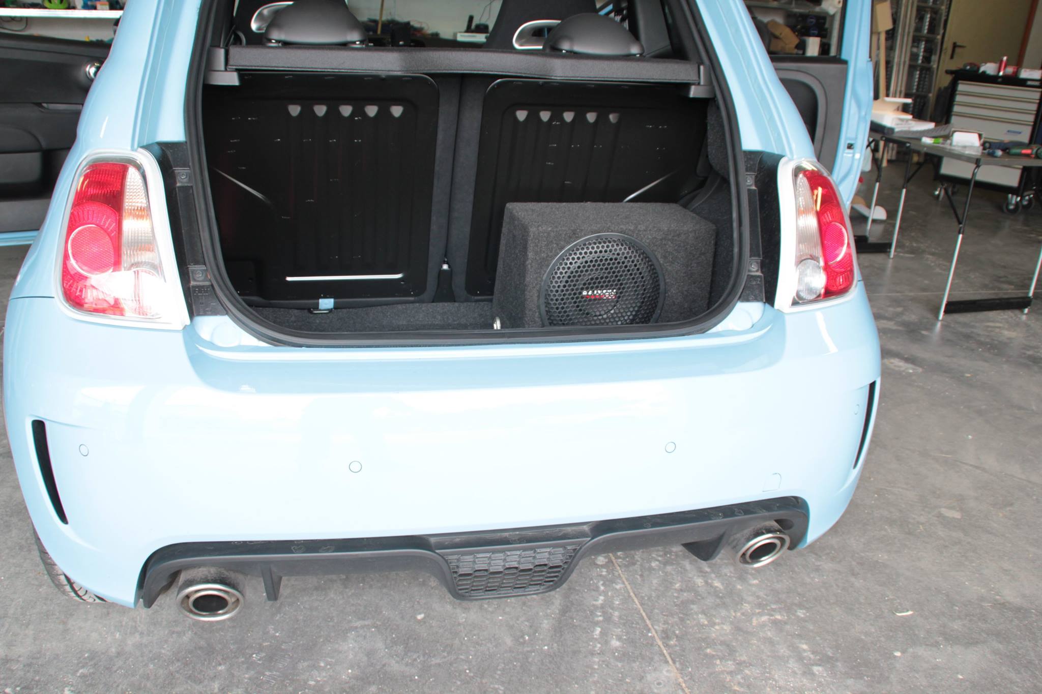 Fiat 500 Abarth Soundsystem Subwoofer