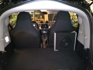 Smart Fortwo Subwoofer Kofferaum