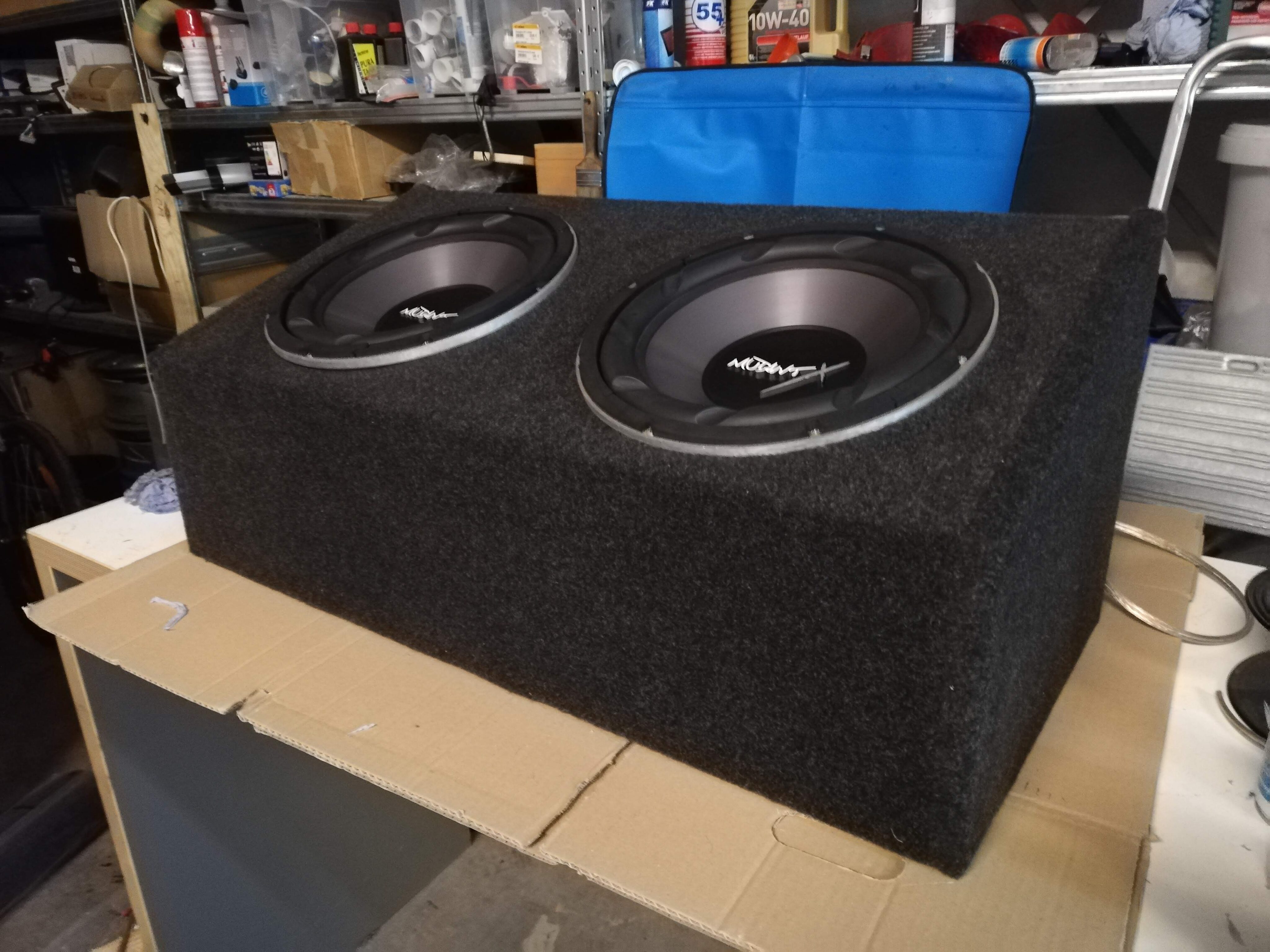 Subwoofer Maß Gehäuse