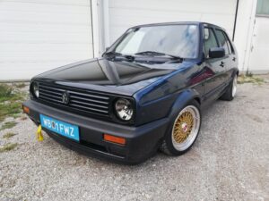 VW Golf 2 Tieferlegung BBS