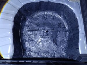 Renault Clio 5 Subwoofer Reserferad Mulde gedämmt