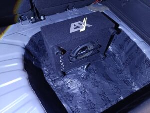 Renault Clio 5 Subwoofer Reserferad Mulde gedämmt QXB6